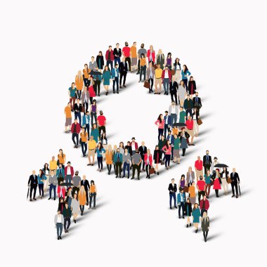 Grup insanlar şekli madalya Ödülleri