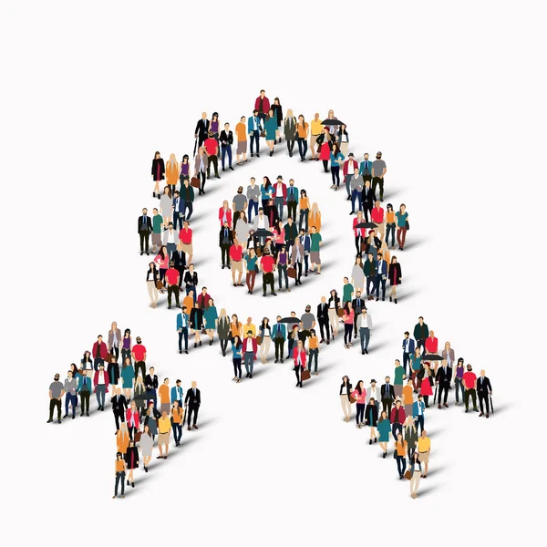 Grup insanlar şekli madalya Ödülleri