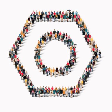 insanlar cıvata üst şekil