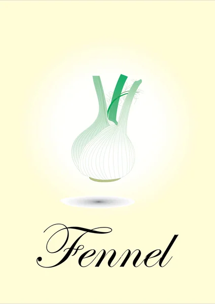 Fenouil — Image vectorielle