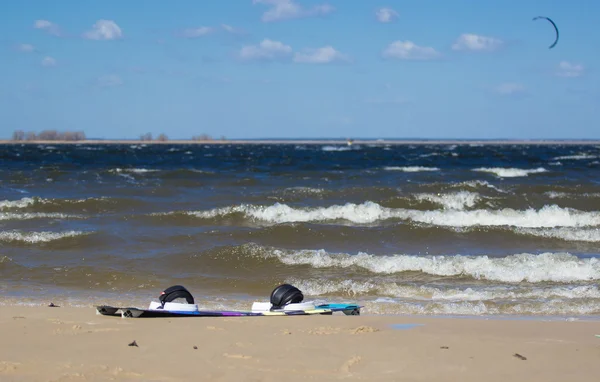 Cometa en la playa —  Fotos de Stock