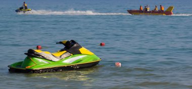 jetski sahilde 