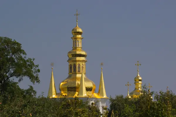 Mosteiro de Pechersk Lavra em Kiev, Ucrânia — Fotografia de Stock
