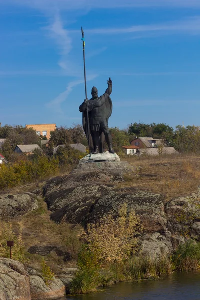 Пам'ятник лицар зроблені невідомого автора — стокове фото