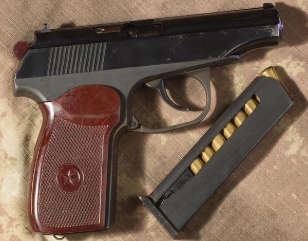 Пистолетные патроны Макарова — стоковое фото