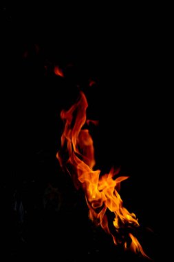 Gece yangını arka plan duvar kağıdı