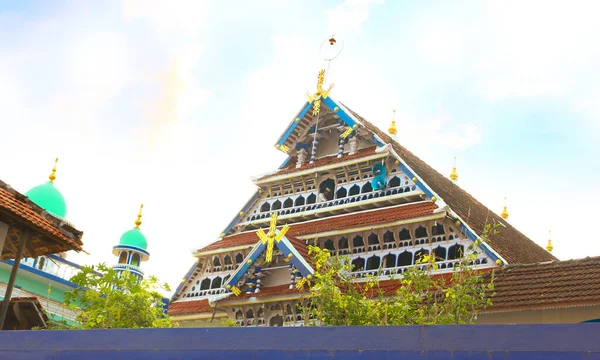 케랄라 전통적 모스크 — 스톡 사진