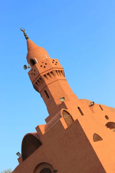 Fozan Κόκκινο Τούβλο Τζαμί Στην Τζέντα — Φωτογραφία Αρχείου