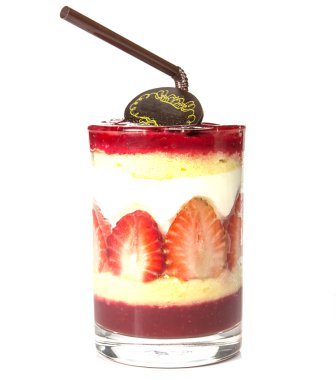 tatlı beyaz zemin üzerine