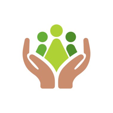 Bakım Kliniği Logo Vektör Şablonu