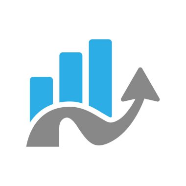 Yatırım Finansal Logo Vektör Şablonu