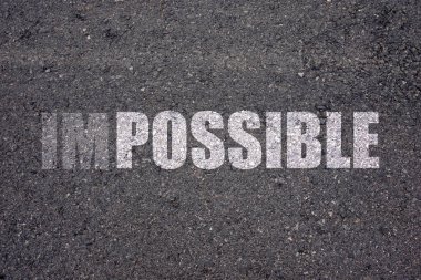 Asfalt yolda ve sokakta yazıcı yazdırmak imkansız.