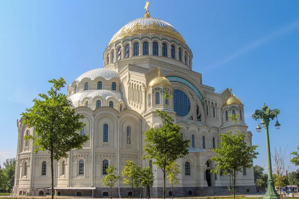 Catedral Naval de Kronstadt en Kronstadt . —  Fotos de Stock