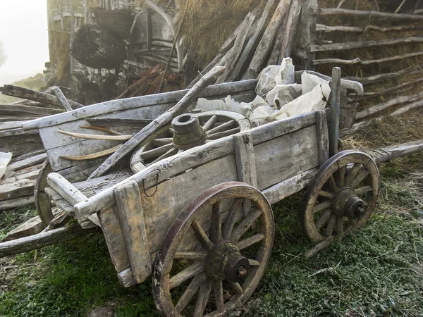 Παλιό ξύλινο βαγόνι — Φωτογραφία Αρχείου