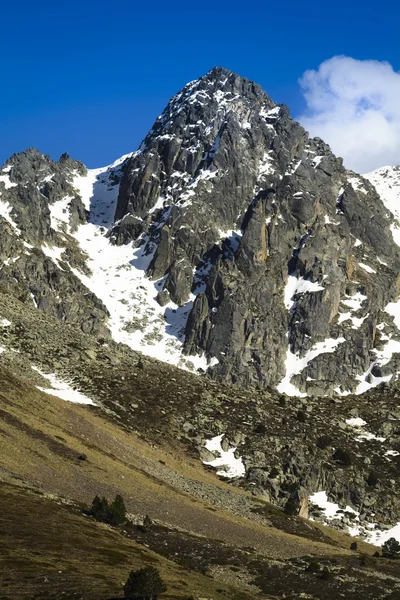 Csúcs-hegy: Andorra — Stock Fotó