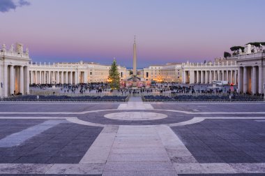 St Peter yer günbatımı zaman, Roma, İtalya