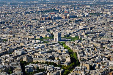 Yer de l'Etoile ve Arc de Triomphe yer, Paris, Fransa