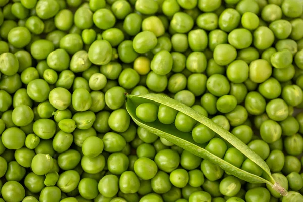 Green Pea Texture Background — Stock Photo, Image