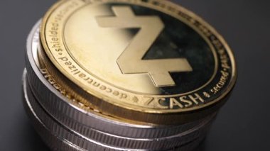 Bir Zcash madeni parasının makro çekimi Ethereum Crypto para birimi