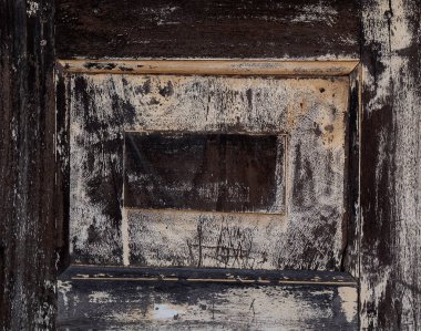 Sri Lanka 'daki ahşap şablonu kapat