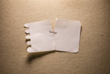 Boş karton etiket, Bu geçmişteki kelimeleriniz için kullanılabilir