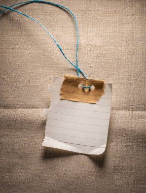 Boş karton etiket, Bu geçmişteki kelimeleriniz için kullanılabilir