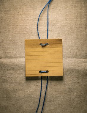 Boş karton etiket, Bu geçmişteki kelimeleriniz için kullanılabilir