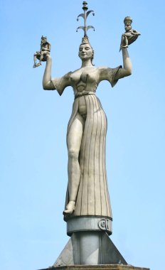 Imperia Heykeli - Almanya 'da Baden-Wrttemberg, Konstanz limanının girişindeki heykel