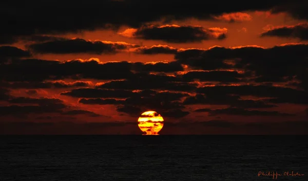 Ein Feuerball namens Sonne — Stockfoto
