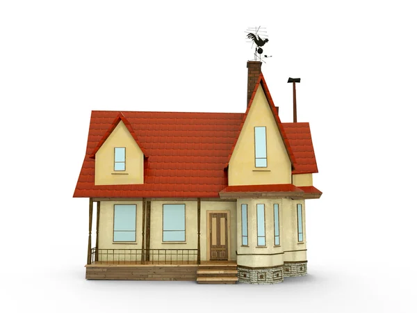 Cartoon house — Stock Photo, Image