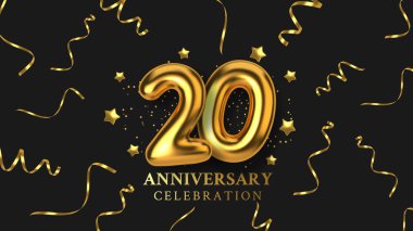 204. Yıldönümü Kutlaması. Altın balon şeklinde sayı. 