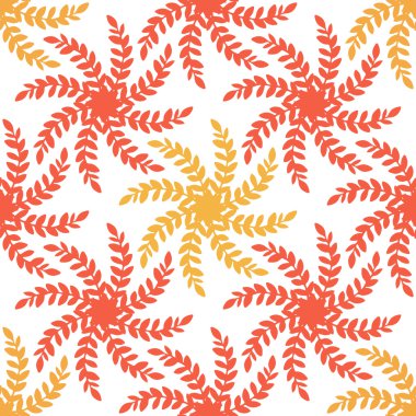 Çiçek deseni. Vektör