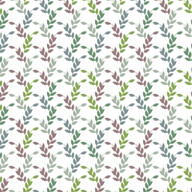 Çiçeksiz desen. Vektör