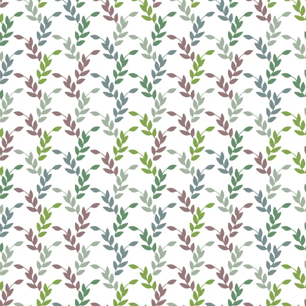Floral seamless pattern. Vector — Stock Vector