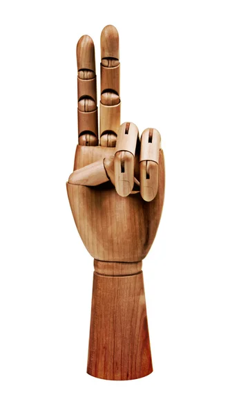 Wooden HAnds — Stock Photo, Image