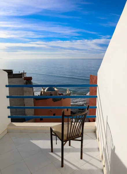 Balcony Overlooking Atlantic Ocean — Stock Photo, Image