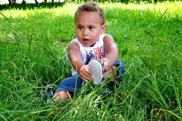 Kid shoe. — Stockfoto