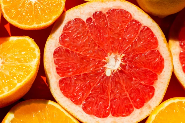 柑橘系の果物. — ストック写真