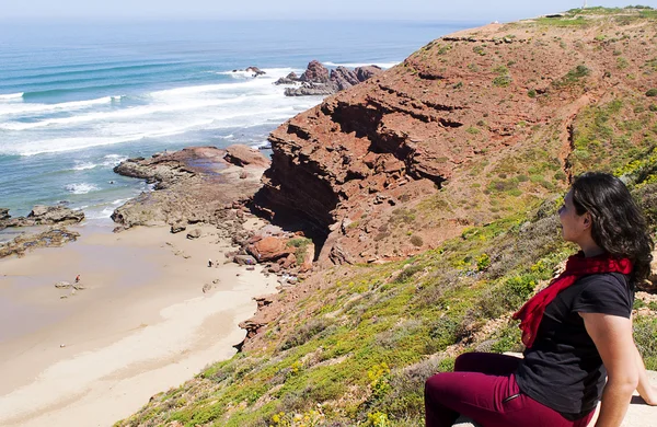 Legzira beach, Morocco. — Stock Photo, Image