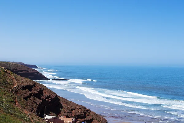 Plage de Legzira, Maroc . — Photo