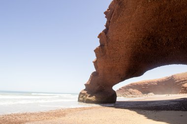 legzira beach, Fas.