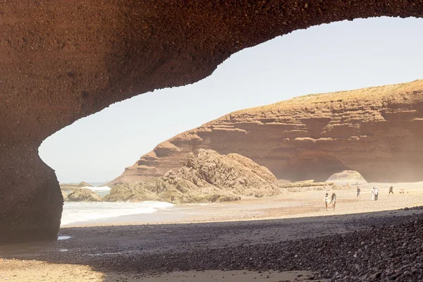 Plage de Legzira, Maroc . — Photo