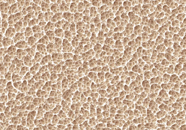 Vector naadloos patroon van organische textuur vergelijkbaar met spons, tufsteen of koraal Stockvector