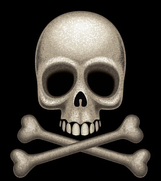 Skull and Crossbones — Stockvector