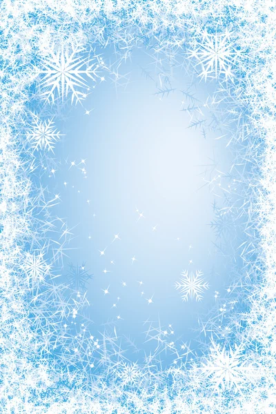 Frost frame — Stock Vector