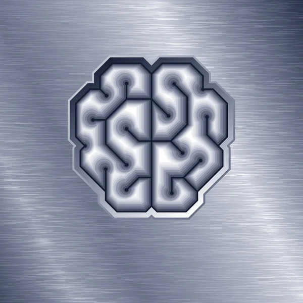 Cerveau vecteur — Image vectorielle