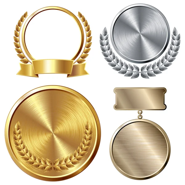 Medallas — Vector de stock