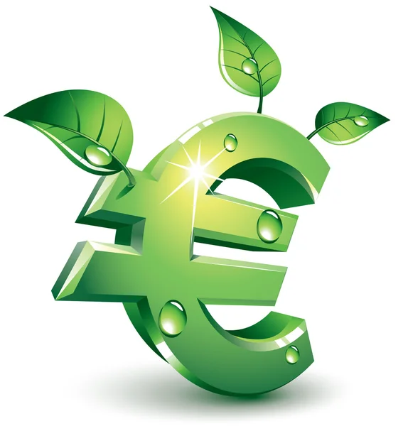 Euro en plein essor — Image vectorielle
