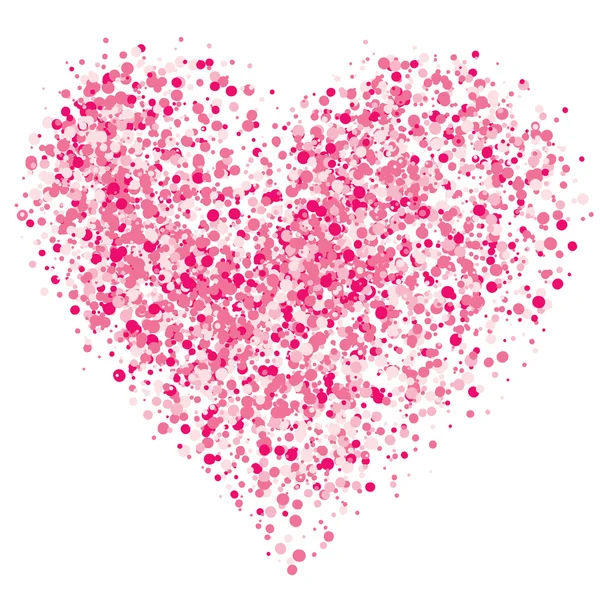 Heart of the spray — Stock Vector