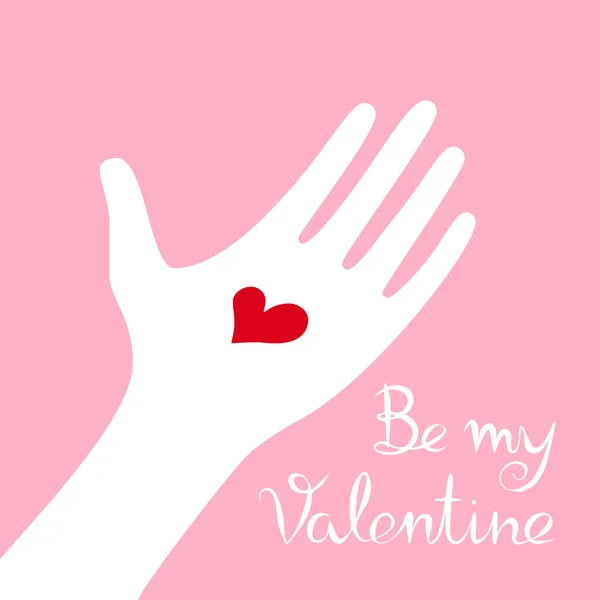 Be my Valentine — Stock Vector